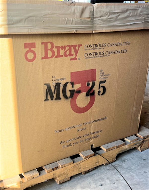 8 Units - Unused Bray Series 752, 8" Bidirectional Perimeter Seat Knife Gate Valve)